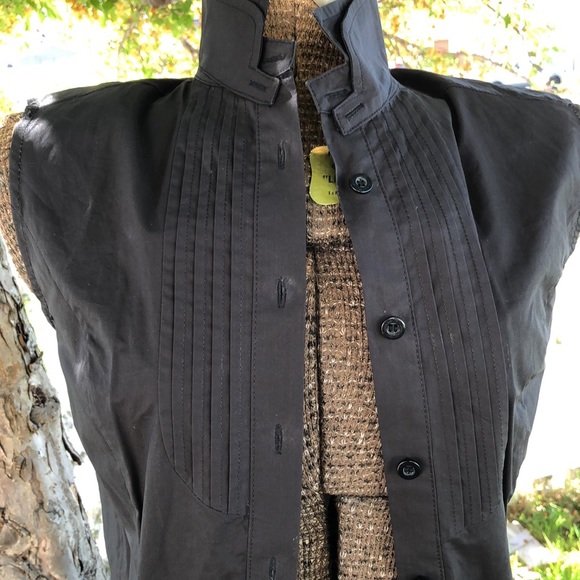 All Saints Vintage Katerina tunic bustle vest 4 8 - Picture 8 of 16